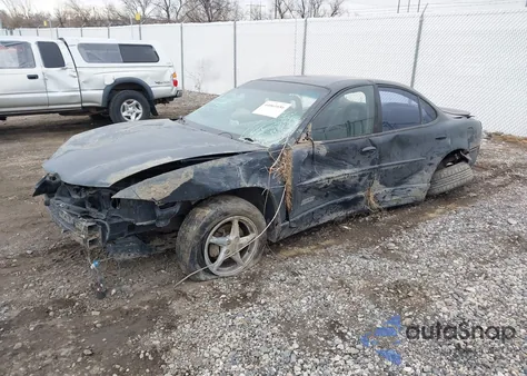 2000 Pontiac Grand Prix Gtp из США, поврежденный, VIN 1G2WR5217YF110981